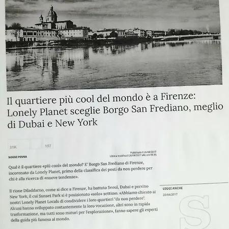 Lägenhet San Frediano Holidays *